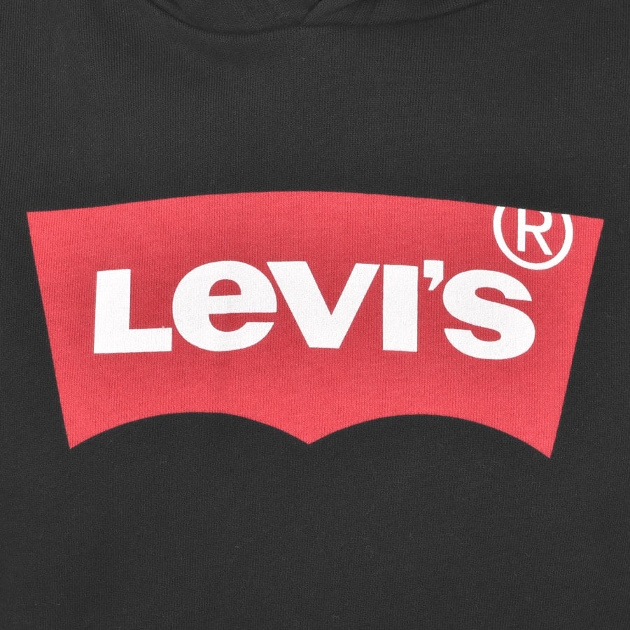 Alternative Image for ProductLevis Housemark Logo Hoodie Black3